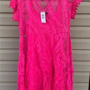 *Brand New With Tags** Torrid Size 1 Lace Skater Dress